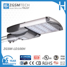 1-10V Dimming 100W LED Street Lamp for Parking Lot IP66